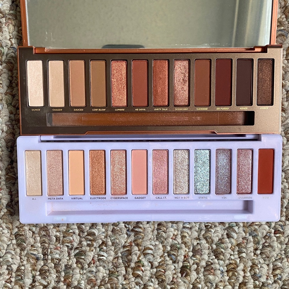 Urban Decay Naked Heat, Naked Cyber, Tarte Juicy Eyeshadow Palette - Picture 11 of 11
